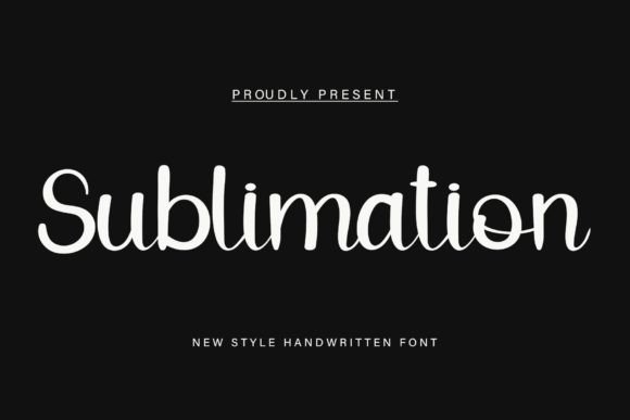 Sublimation Font