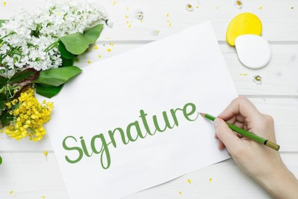 Sublimation Font Poster 3