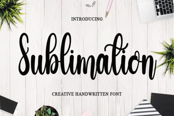 Sublimation Font