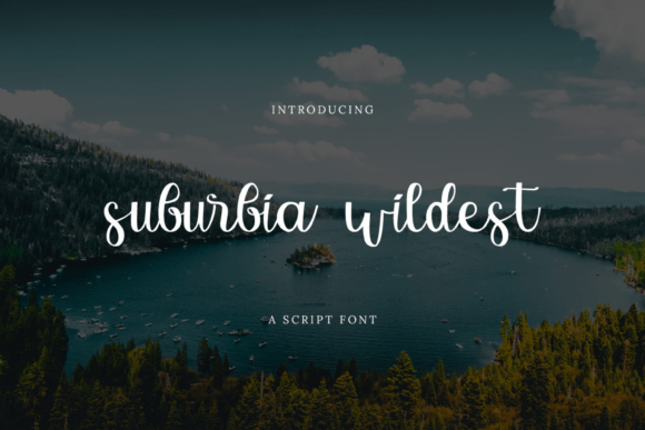 Suburbia Wildest Font