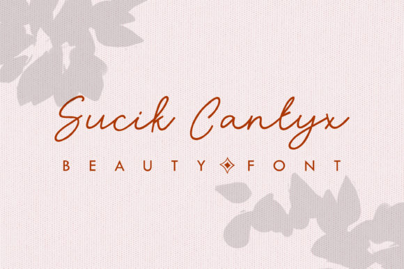 Sucik Cantyx Font Poster 1