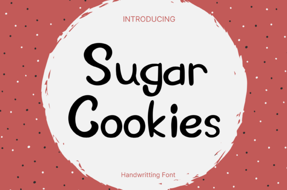 Sugar Cookies Font Poster 1