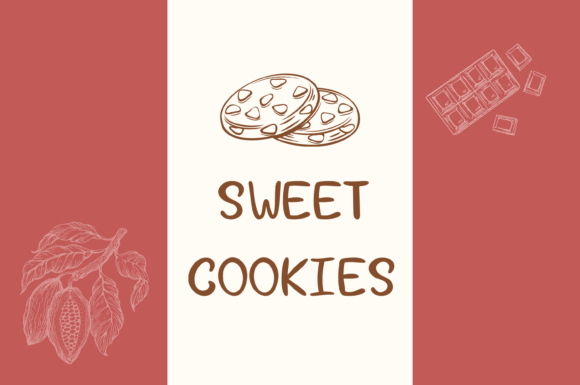 Sugar Cookies Font Poster 4