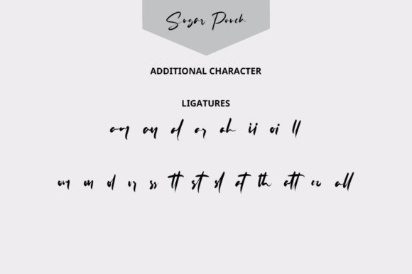 Sugar Pouch Font Poster 10