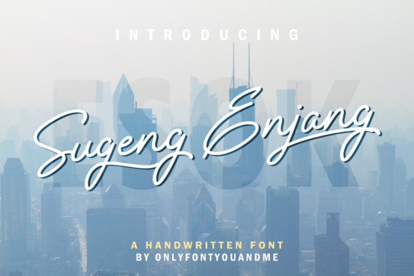 Sugeng Enjang Font Poster 1