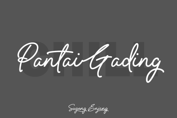 Sugeng Enjang Font Poster 6