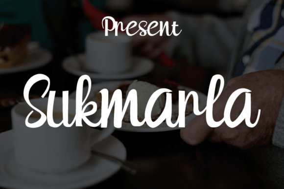 Sukmarla Font Poster 1