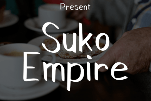 Suko Empire Font Poster 1