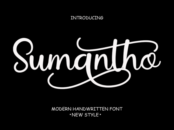 Sumantho Font Poster 1