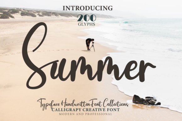 Summer Font Poster 1