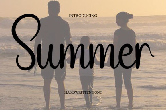 Summer Font Poster 1