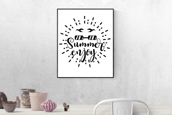 Summer Font Poster 4