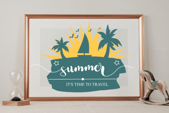 Summer Font Poster 7