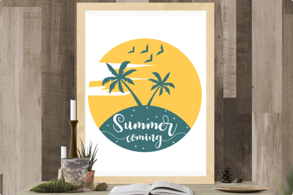 Summer Font Poster 8