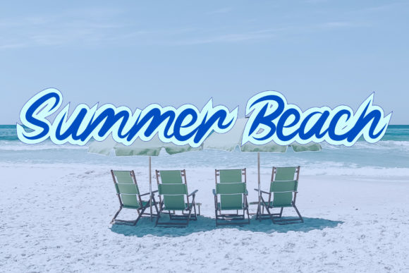 Summer Beach Font