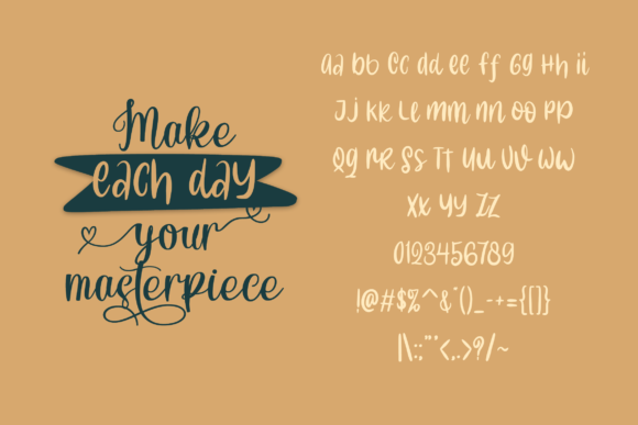 Summer Belynda Font Poster 4