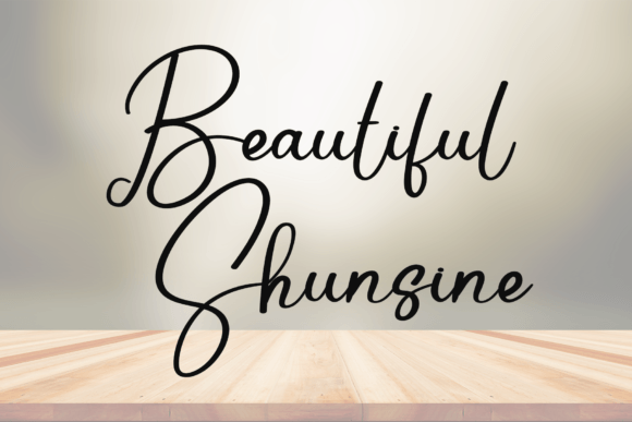 Summer Coffee Font Poster 2