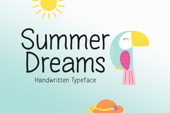 Summer Dreams Font Poster 1