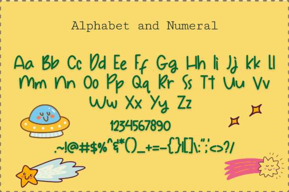 Summer in Jupiter Font Poster 2