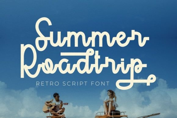 Summer Roadtrip Font Poster 1