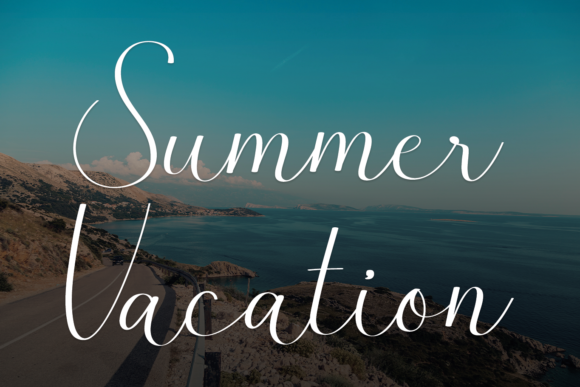 Summer Vacation Font