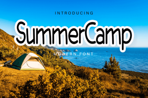 Summercamp Font Poster 1