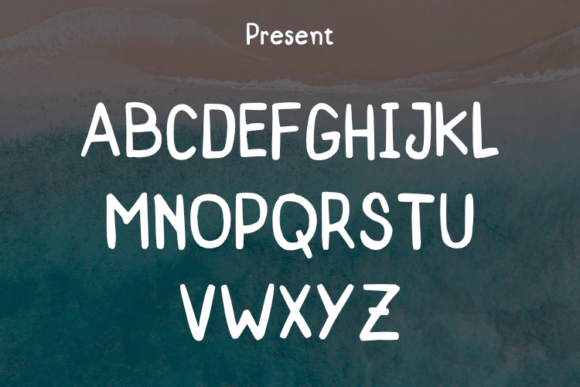 Summerstand Font Poster 2