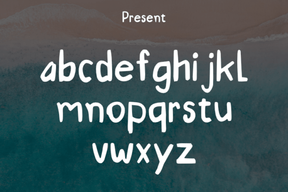 Summerstand Font Poster 3