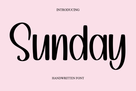 Sunday Font Poster 1