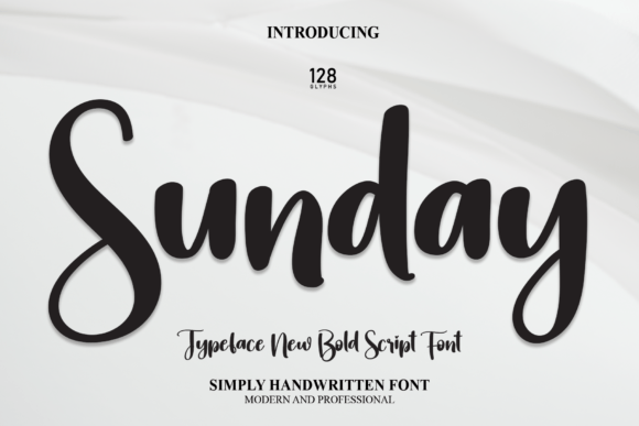 Sunday Font Poster 1