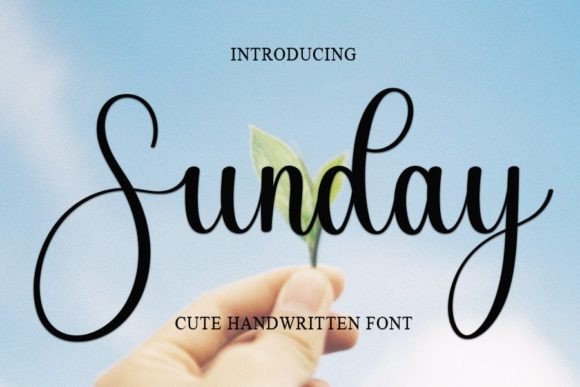 Sunday Font