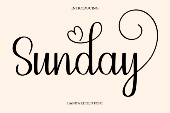 Sunday Font