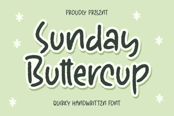 Sunday Buttercup Font Poster 1