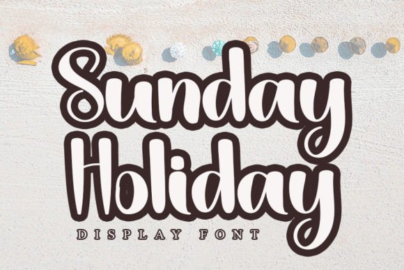 Sunday Holiday Font