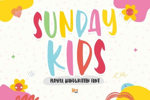 Sunday Kids Font Poster 1