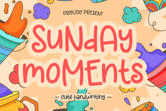 Sunday Moments Font Poster 1