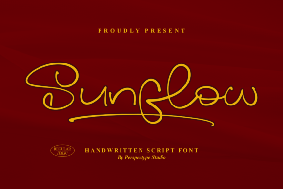 Sunflow Font Poster 1