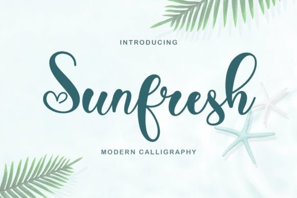 Sunfresh Font Poster 1
