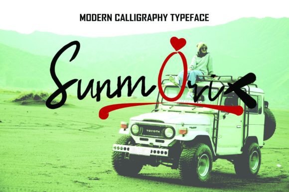 Sunmori Font Poster 1