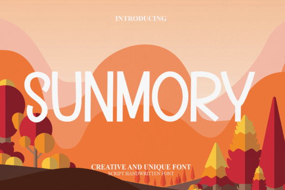 Sunmory Font Poster 1