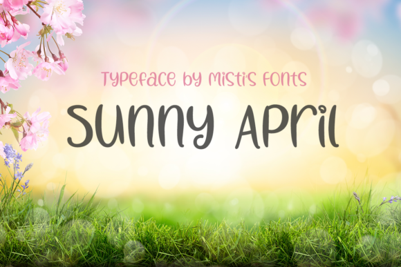 Sunny April Font Poster 1