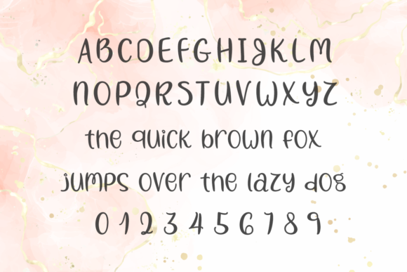 Sunny April Font Poster 2