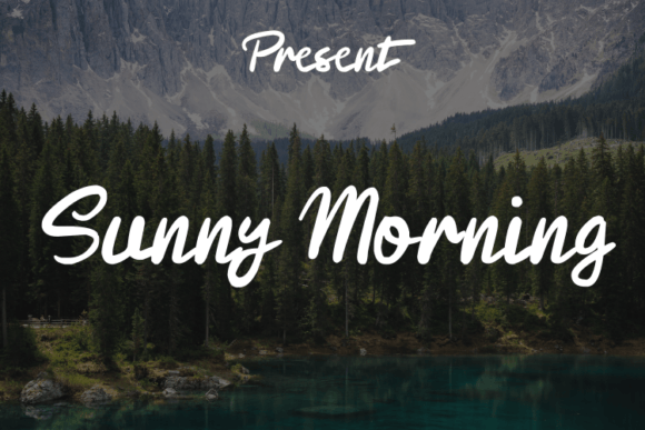 Sunny Morning Font