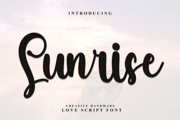 Sunrise Font