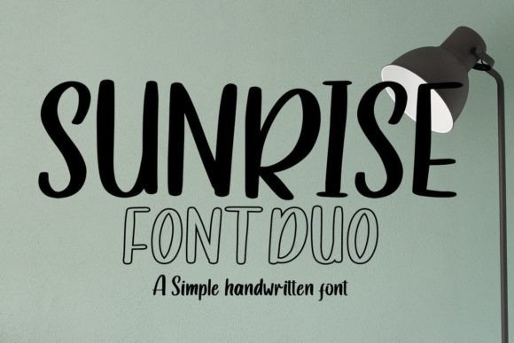 Sunrise Font