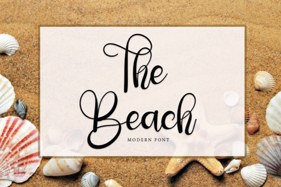 Sunrise Font Poster 4