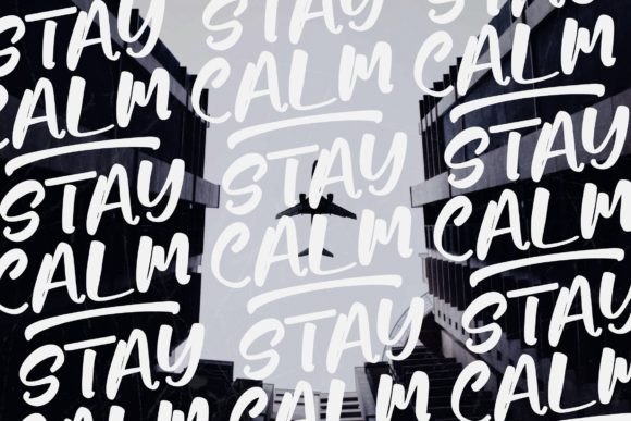 Sunromi Font Poster 3