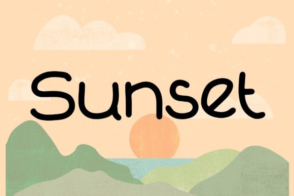 Sunset Font