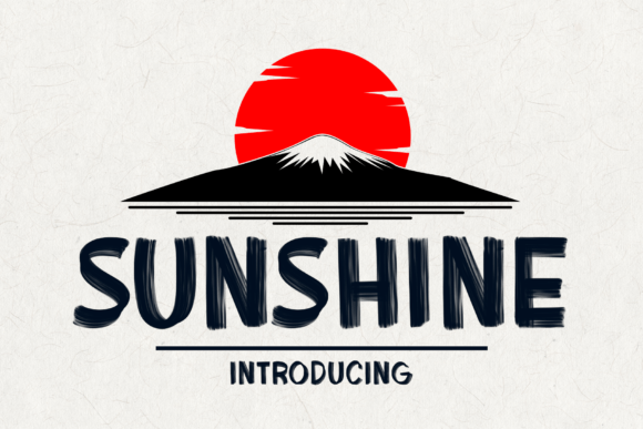 Sunshine Font