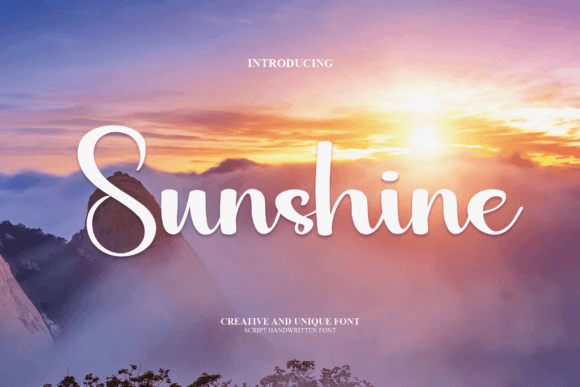 Sunshine Font